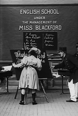 Poster 1 de Curta French interpreter policeman (1908)