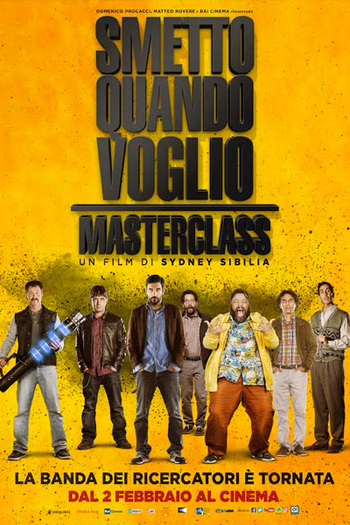 Poster de Filme Smetto quando voglio: Masterclass (2017)