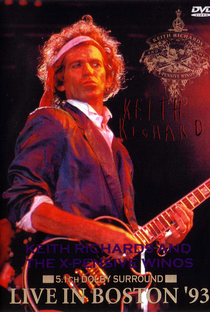 Keith Richards - Live In Boston '93 - Poster / Capa / Cartaz - Oficial 1