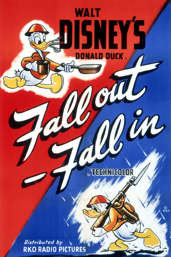 Poster de Curta Fall Out-Fall in  (1943)