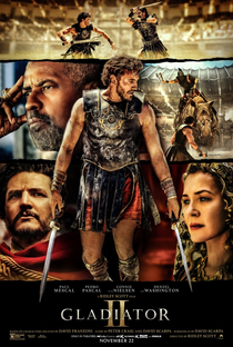 Gladiador II - Poster / Capa / Cartaz - Oficial 1