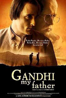 Gandhi, My Father - Poster / Capa / Cartaz - Oficial 1