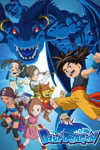 Poster de Série Blue Dragon (2007)
