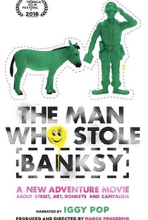 O homem que roubou Banksy - Poster / Capa / Cartaz - Oficial 1