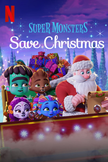 Poster de Curta Super Monstros Salvam o Natal (2019)