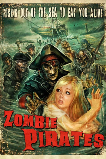 Poster de Filme Zombie Pirates (2014)