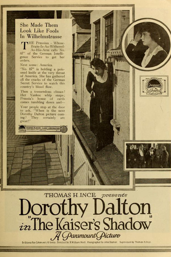 Poster de Filme The Kaiser's Shadow (1918)