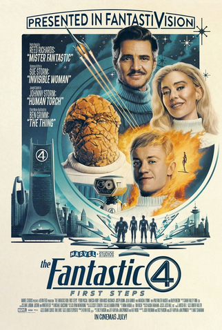 Poster 2 de Filme Quarteto Fantástico: Primeiros Passos (2025)
