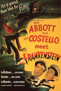 Abbott e Costello Encontram Frankenstein - Poster / Capa / Cartaz - Oficial 1