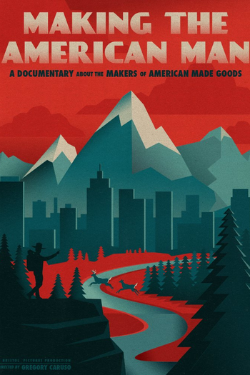 Poster de Filme Making the American Man (2016)