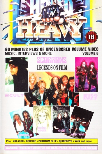 Poster de Filme Hard ’N Heavy Volume 6 (1989)
