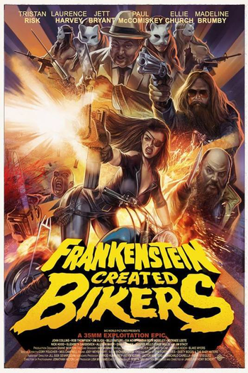 de Filme Frankenstein Created Bikers (2016)