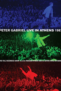 Peter Gabriel: Live in Athens 1987 - Poster / Capa / Cartaz - Oficial 1