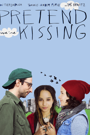 Poster de Filme Pretend We're Kissing (2014)