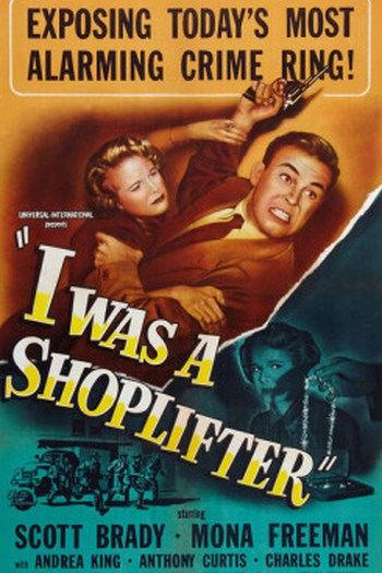 Poster de Filme I Was a Shoplifter (1950)
