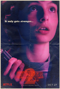 Stranger Things (2ª Temporada) - Poster / Capa / Cartaz - Oficial 7