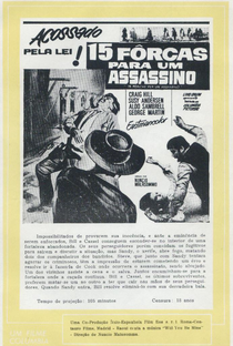 15 Forcas para um Assassino - Poster / Capa / Cartaz - Oficial 3