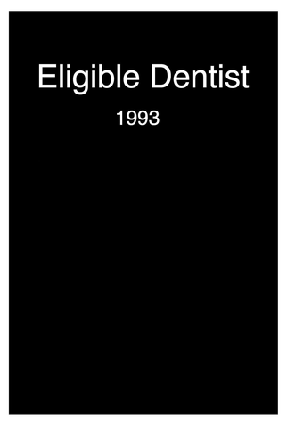 Poster 1 de Curta Eligible Dentist (1993)