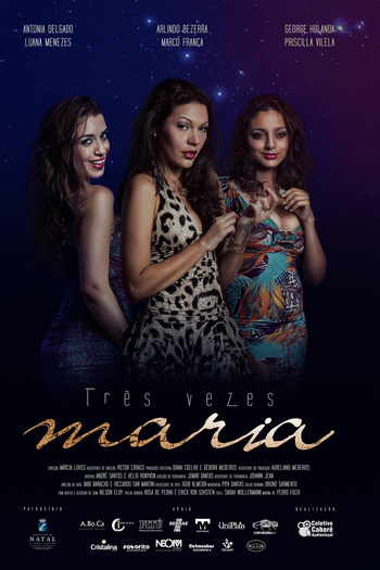 Poster de Curta Três Vezes Maria (2014)