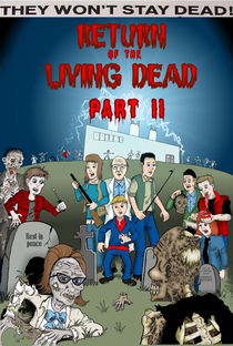 A Look at Return of the Living Dead Part II - Poster / Capa / Cartaz - Oficial 1
