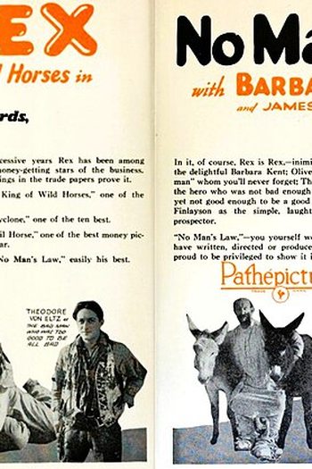  de Filme No Man's Law (1927)