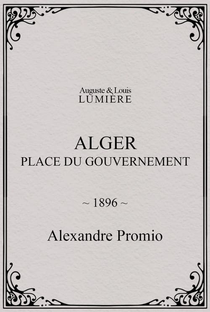 Alger: Place du Gouvernement - Poster / Capa / Cartaz - Oficial 1
