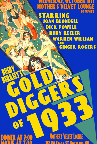 Poster 2 de Filme Cavadoras de Ouro (1933)