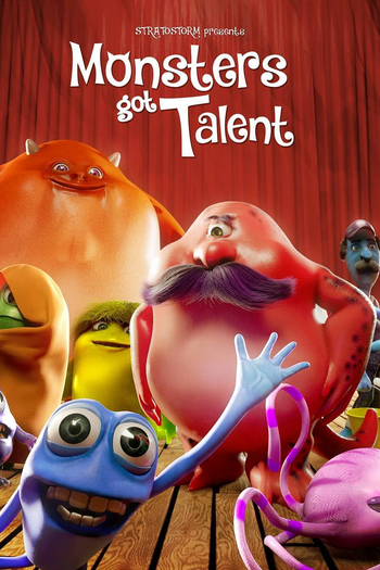 Poster de Curta Monsters Got Talent (2017)