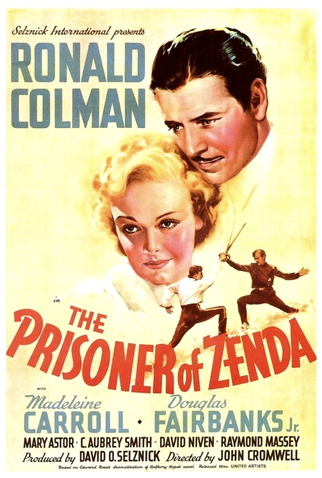 Poster 1 de Filme O Prisioneiro de Zenda  (1937)