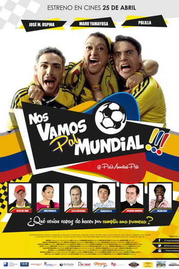 Poster de Filme Vamos Pra Copa (2014)