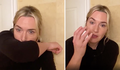Assista Kate Winslet demonstrando a lavagem correta das mãos
