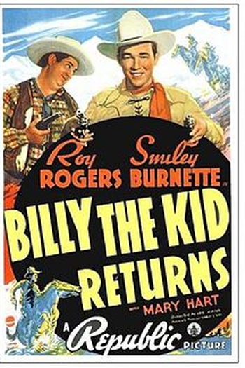 Poster de Filme A Volta de Billy the Kid (1938)