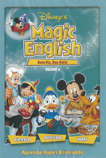 Disney’s Magic English: Bom Dia, Boa Noite - Volume 4 - Poster / Capa / Cartaz - Oficial 1