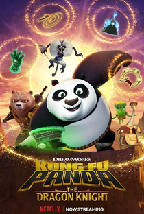 Kung Fu Panda: O Cavaleiro Dragão (3ª Temporada) - Poster / Capa / Cartaz - Oficial 1