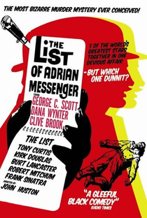 A Lista de Adrian Messenger - Poster / Capa / Cartaz - Oficial 1