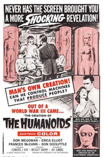 Poster de Filme A Criação dos Humanóides (1962)