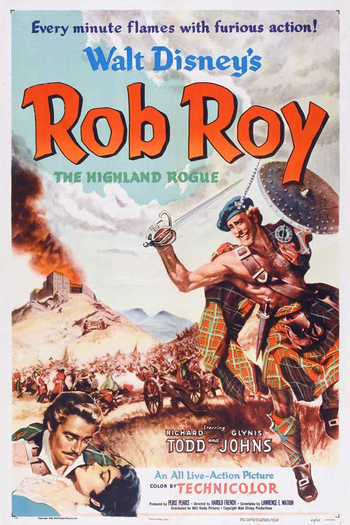 Poster de Filme Rob Roy, O Grande Rebelde (1953)