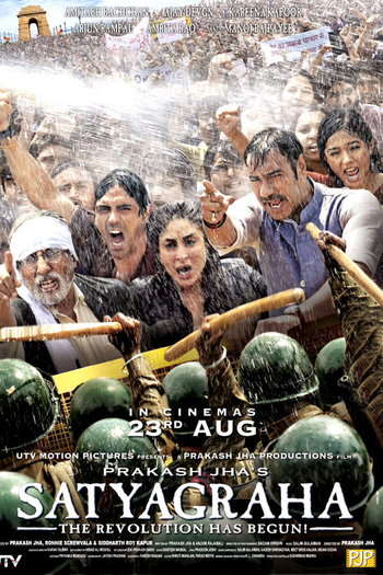 Poster de Filme Satyagraha (2013)
