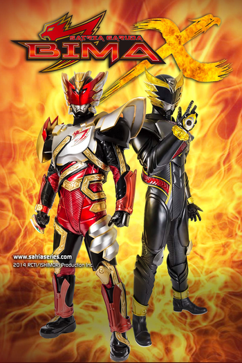 Poster de Série Satria Garuda BIMA X (2014)