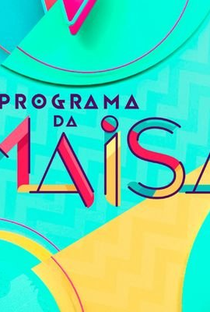 Programa da Maisa (Temporada 2019) - Poster / Capa / Cartaz - Oficial 2
