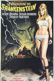 Frankenstein Criou a Mulher - Poster / Capa / Cartaz - Oficial 1
