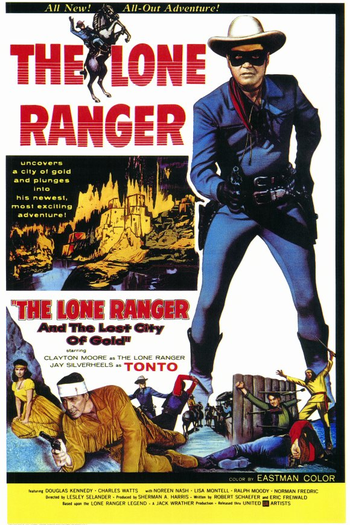  de Filme Zorro e a Cidade de Ouro Perdida (1958)
