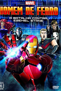 Homem de Ferro: A Batalha Contra Ezekiel Stane - Poster / Capa / Cartaz - Oficial 1