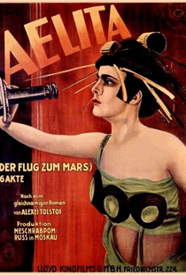 Aelita - A Rainha de Marte - Poster / Capa / Cartaz - Oficial 1