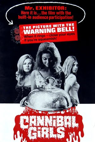 Poster 3 de Filme Cannibal Girls (1973)