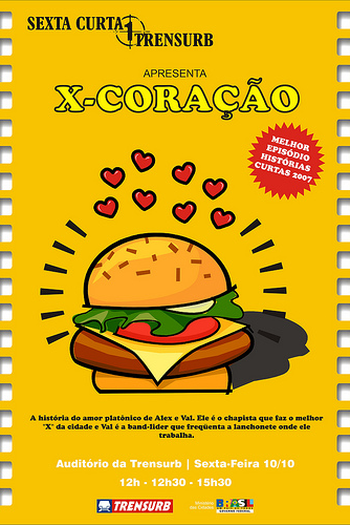 Poster de Curta X-Coração (2007)