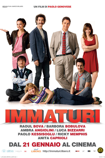 Poster de Filme Immaturi (2011)