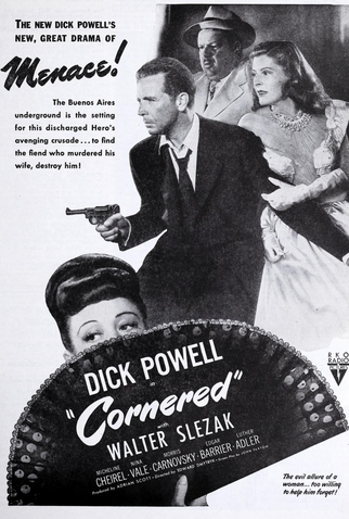 Poster 2 de Filme Acossado (1945)