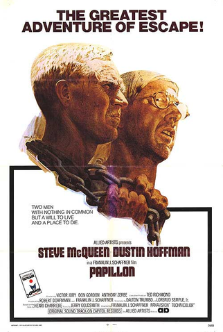 Poster 6 de Filme Papillon (1973)