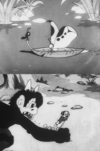 Poster de Curta Tiny Chibisuke’s Big Adventure (1935)